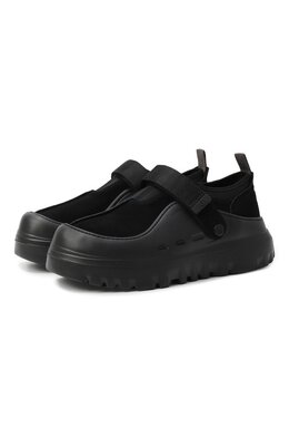 UGG: Чёрные ботинки 