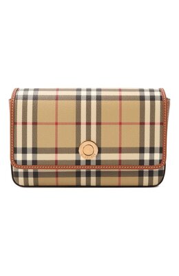Burberry: Бежевая сумка 