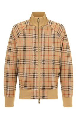 Burberry: Бежевый кардиган 