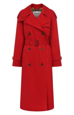 Burberry: Хлопковый плащ 