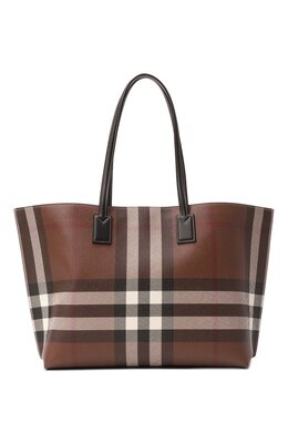Burberry: Коричневая сумка 
