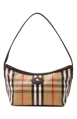 Burberry: Бежевая сумка 