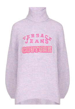 Versace Jeans Couture: Трикотажный свитер 