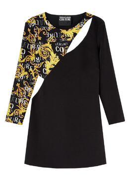 Versace Jeans Couture: Чёрное платье 