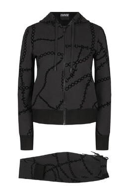 Versace Jeans Couture: Чёрный костюм 
