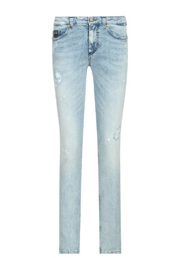 Versace Jeans Couture: Синие джинсы 