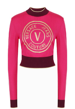 Versace Jeans Couture: Трикотажный свитер 