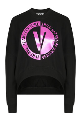 Versace Jeans Couture: Трикотажный свитер 