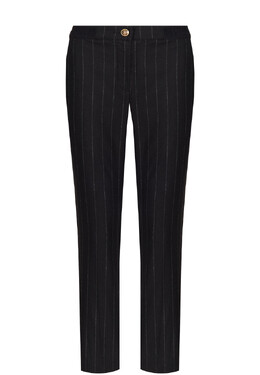 Versace Jeans Couture: Чёрные брюки 