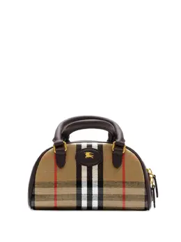 Burberry: Бежевая сумка-шоппер 