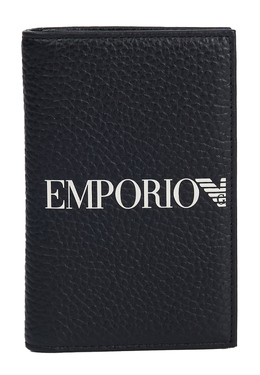 EMPORIO ARMANI: Чёрный картхолдер 