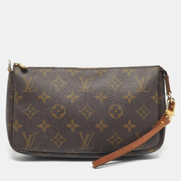 Louis Vuitton: Коричневі сумки  Pochette Accessoires