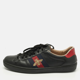 Gucci: Чёрные кроссовки  Ace