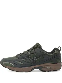 Mizuno: Зелёные кроссовки 