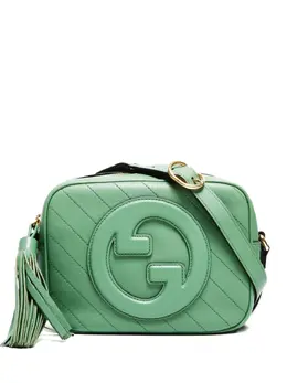 Gucci Pre-Owned: Зелёная сумка 