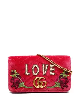 Gucci Pre-Owned: Розовая сумка 