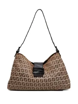 Fendi Pre-Owned: Коричневая сумка 
