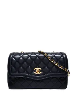 CHANEL Pre-Owned: Синяя сумка 