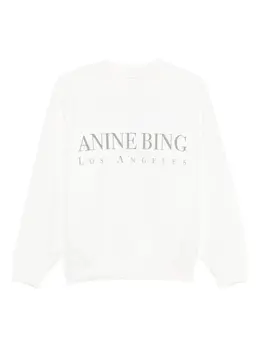ANINE BING: Белый свитшот 