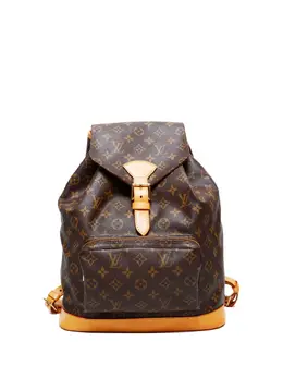 Louis Vuitton Pre-Owned: Коричневый рюкзак 