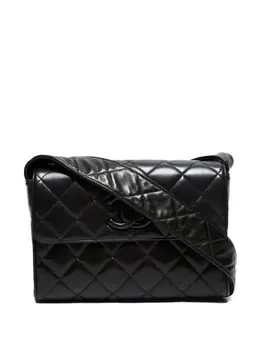 CHANEL Pre-Owned: Чёрная сумка 