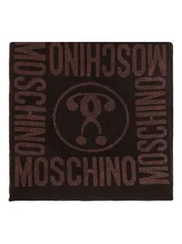 Moschino: Коричневый шарф 