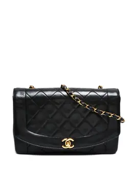 CHANEL Pre-Owned: Чёрная сумка 