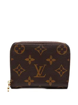 Louis Vuitton Pre-Owned: Коричневый кошелёк 