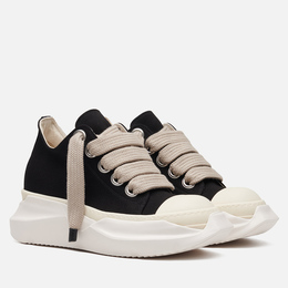 Rick Owens DRKSHDW: Чёрные кроссовки  Abstract