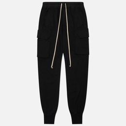 Rick Owens DRKSHDW: Чёрные брюки 