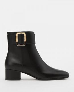 Bally: Чёрные ботинки 