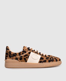 Valentino: Коричневі кросівки 