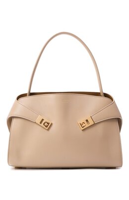 Ferragamo: Бежевая сумка 