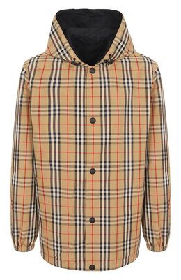 Burberry: Бежевая куртка 