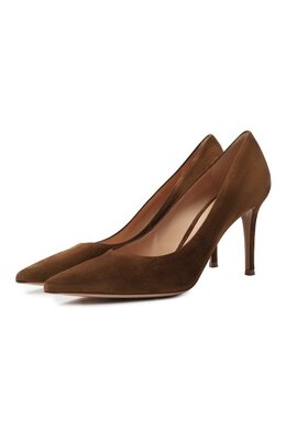 Gianvito Rossi: Коричневые туфли  Gianvito 85