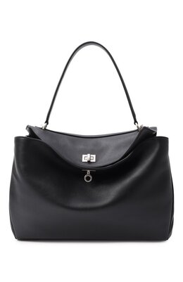 Balenciaga: Чёрная сумка 