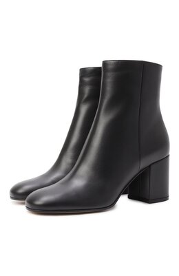 Gianvito Rossi: Чёрные ботинки 