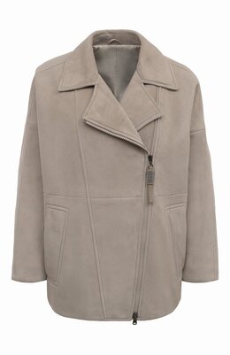 Brunello Cucinelli: Замшевая куртка 