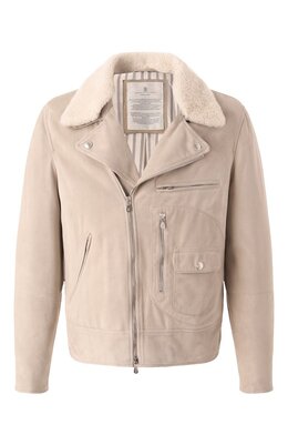 Brunello Cucinelli: Замшевая куртка 