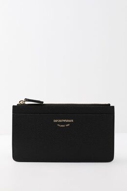 EMPORIO ARMANI: Чёрный картхолдер 