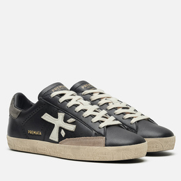 Premiata: Чёрные кроссовки  Steven-D