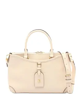 Louis Vuitton Pre-Owned: Бежевая сумка-шоппер 