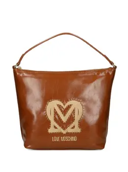 Love Moschino: Коричневая сумка 
