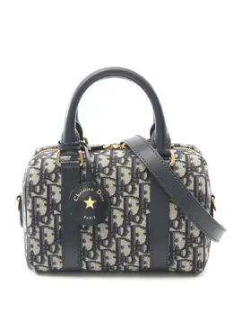 Christian Dior Pre-Owned: Синяя сумка-шоппер 