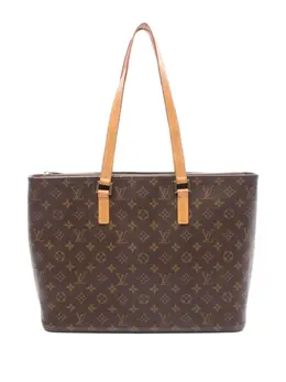 Louis Vuitton Pre-Owned: Коричневая сумка 