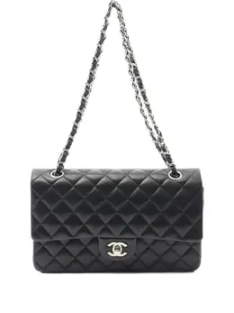 CHANEL Pre-Owned: Чёрная сумка 