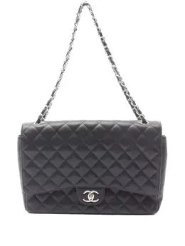 CHANEL Pre-Owned: Чёрная сумка 