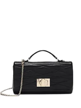 Furla: Чёрная сумка  1927 Mini