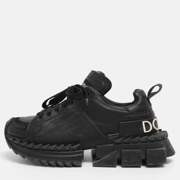 Dolce & Gabbana: Чорні кросівки  Super King