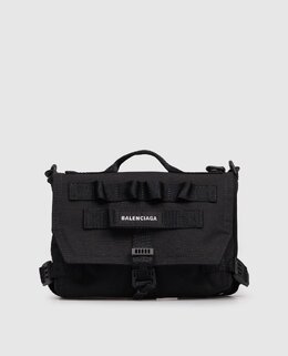 Balenciaga: Чёрная сумка  Army